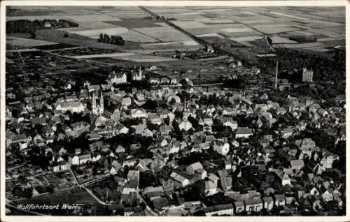 Ak Werl im Kreis Soest Nordrhein Westfalen, Fliegeraufnahme, Panoramablick auf die Stadt