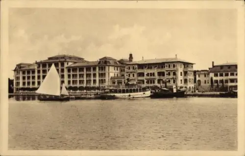 Ak Brioni Kroatien, Blick auf das Hotel Neptun, Adria