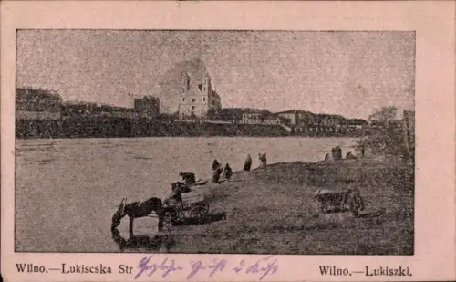 Ak Vilnius Wilna Wilno Litauen,  Lukiscska Str., Lukiszki