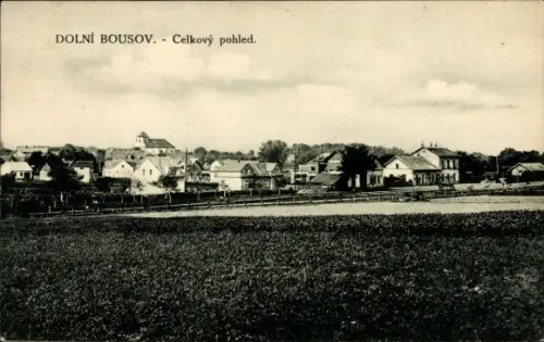 Ak Dolní Bousov Mittelböhmen, Gesamtansicht