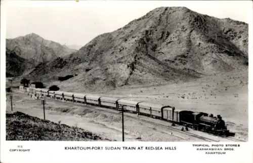 PC Sudan, Khartoum-Port, Sudan Train, Red-Sea Hills