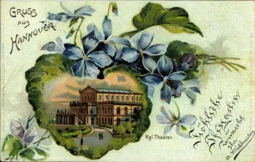 Passepartout Litho Hannover, Königliches Theater