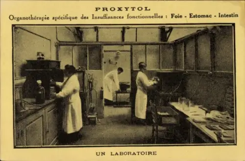 CPA Paris, Proxytol, Organothérapie spécifique des Insuffisances fonctionnelles Foie, Estomac