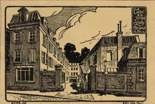Künstler CPA Paris XVI Passy, Laboratoire Alph. Brunot