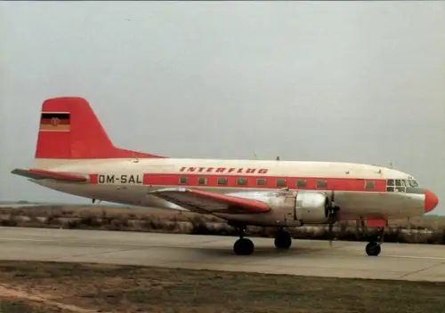 Ak Flugzeug Ilyuschin IL-14, DM-SAL, Interflug