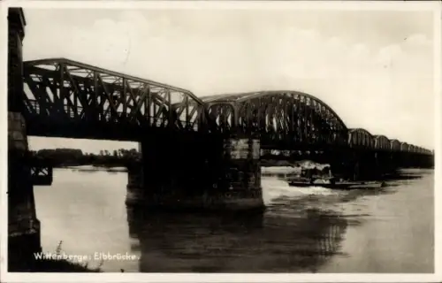 Ak Wittenberge an der Elbe Prignitz,  Elbbrücke