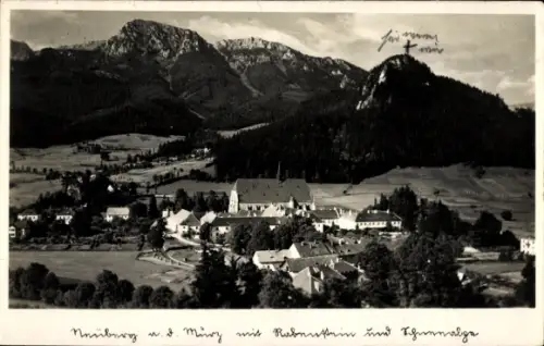 Ak Neuberg an der Mürz Steiermark, Neuberg a. d. Mürz, Rabenstein, Schneealpe