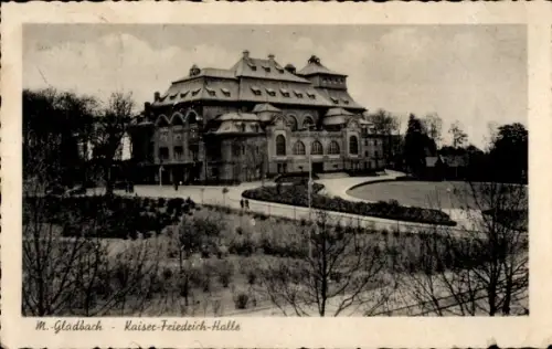 Ak Mönchengladbach am Niederrhein, M.-Gladbach, Kaiser-Friedrich-Halle