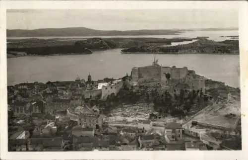 Ak Šibenik Kroatien, Panorama sa Šubićevca
