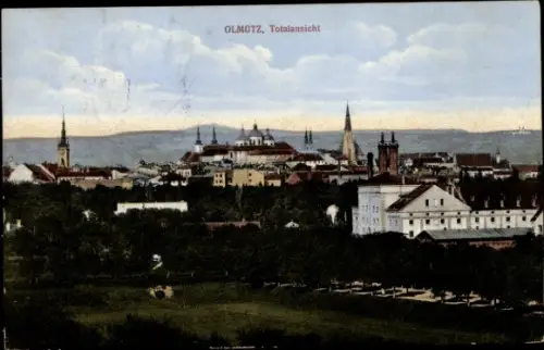 Ak Olomouc Olmütz Stadt, OLMOTZ, Totalansicht