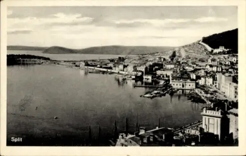 Ak Split Kroatien, Gesamtansicht
