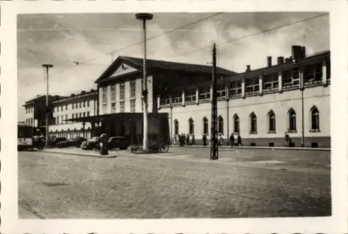 Foto Szczecin Stettin Pommern, Hauptbahnhof