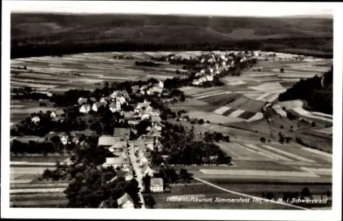 Ak Simmersfeld im Schwarzwald, Höhenluftkurort  780 m ü. M., Schwarzwald