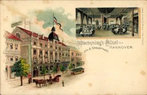 Passepartout Litho Hannover, Wachsning's Hotel