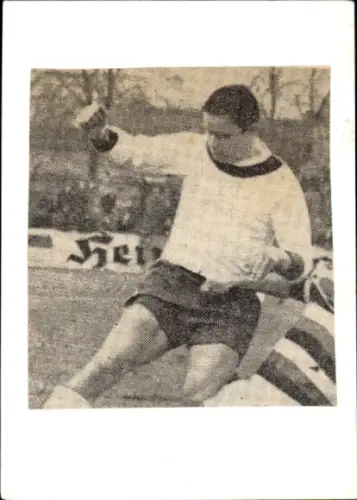 Autogramm Fußballer Dieter Meyer, Werder Bremen, Portrait