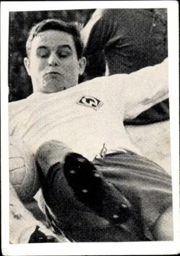 Autogramm Fußballer Dieter Meyer, Werder Bremen, Portrait