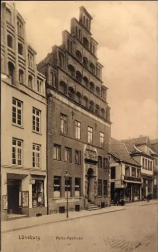 Ak Lüneburg in Niedersachsen,  Raths-Apothicke
