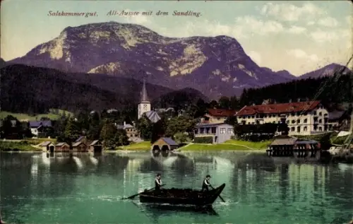 Ak Alt Aussee Altaussee Steiermark, Salzkammergut, Sandling