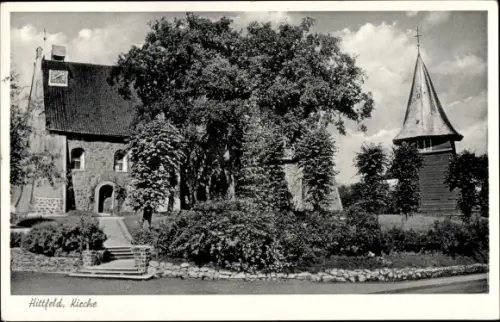 Ak Hittfeld Seevetal in Niedersachsen, Kirche