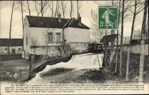 Ak Malay le Grand Yonne, La Maison de la Ville de Paris
