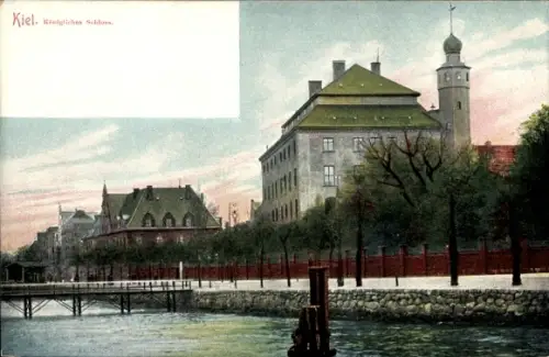 Ak Kiel in Schleswig Holstein, Königliches Schloss