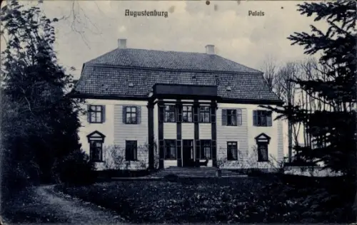 Ak Augustenborg Augustenburg Sønderborg Sönderborg Dänemark,  Palais