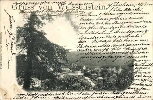 Ak Paide Weissenstein Estland, Gruss von  Stierle's Verlag Pforzheim, Friedr. Brand