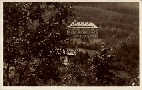 Ak Kouty nad Desnou Winkelsdorf Loučná nad Desnou Wiesenberg Region Olmütz, Erholungsheim