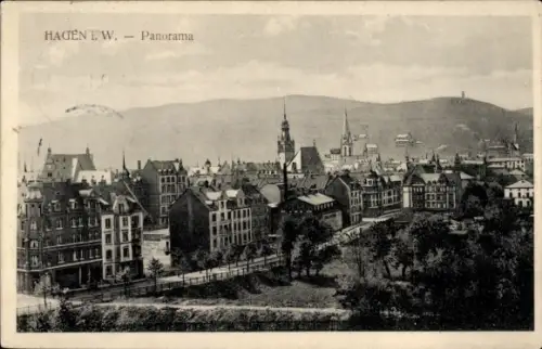 Ak Hagen in Westfalen,  Panorama