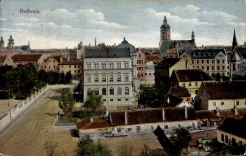 Ak České Budějovice Budweis Südböhmen, Panorama