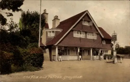 PC Grayshott Hampshire England, The Fox and Pelican