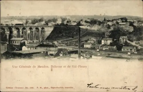 Ak Meudon Val Fleury Hauts de Seine,  Bellevue, Val-Fleury