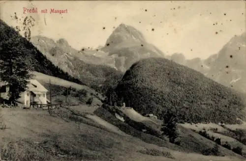Ak Slowenien, Predil mit Mangart