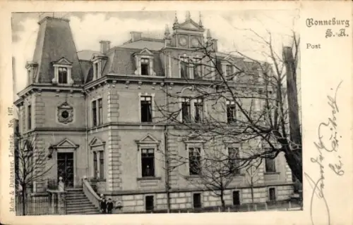 Ak Ronneburg in Thüringen, Post