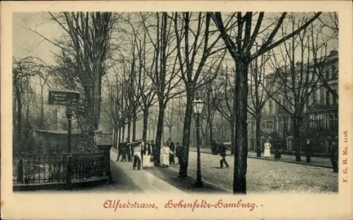 Ak Hamburg Hohenfelde, Alfredstraße