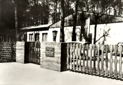 Ak Ostseebad Ückeritz auf Usedom,  Ferienobjekt des VEB S. M. Kirow Leipzig