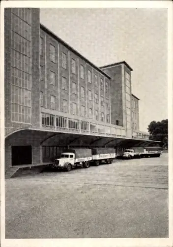 Ak Hamburg Wilhelmsburg, Verladerampe, Weizenmühle Georg Plange
