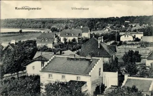 Ak Berlin Köpenick Schmöckwitz Rauchfangswerder, Villenstraße