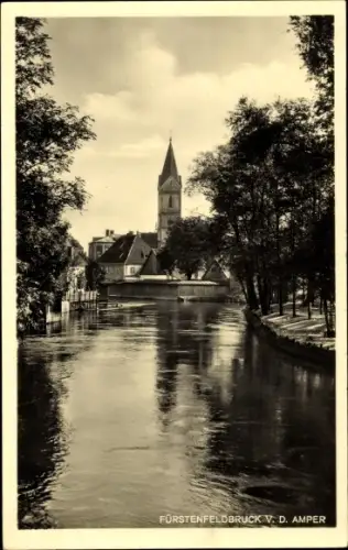 Ak Fürstenfeldbruck in Oberbayern, Blick zur Kirche