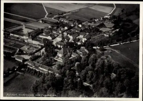 Ak Adldorf Eichendorf in Niederbayern, Luftaufnahme