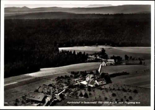 Ak Freudenstadt im Schwarzwald, Adrionshof, Fliegeraufnahme