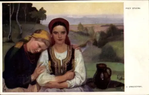 Künstler KP Unierzyski, J., Przy studni