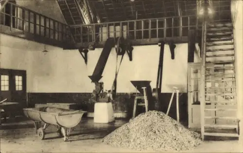 Ak Fabrik, Maschinen, Arbeit, Treppen