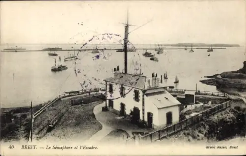 CPA Brest Finistère, Le Sémaphore et l'Escadre
