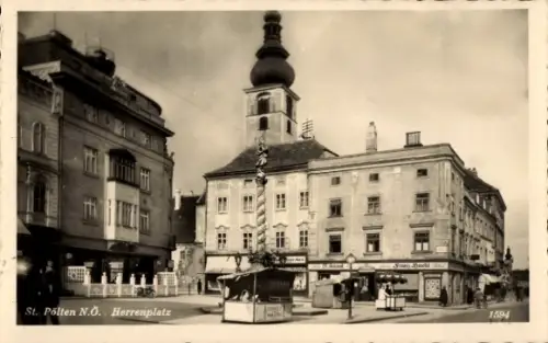 Ak Sankt Pölten in Niederösterreich, Herrenplatz