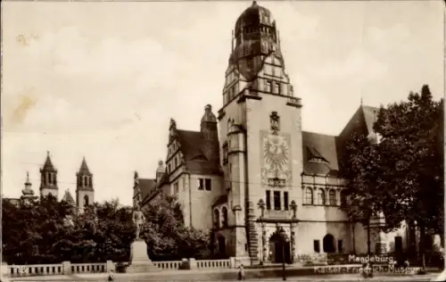 Ak Magdeburg an der Elbe, Kaiser Friedrich Museum