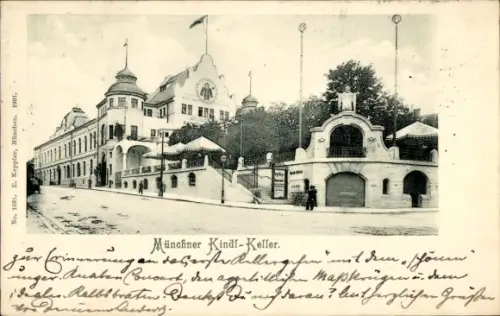 Ak München, Münchner Kindl Keller