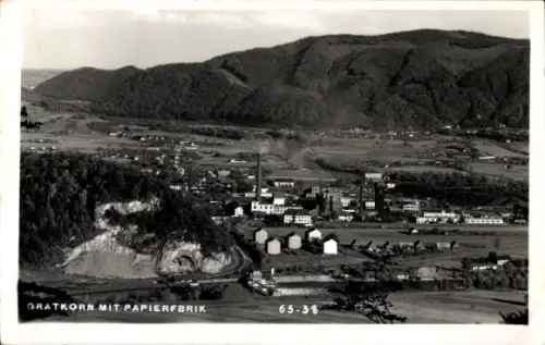 Ak Gratkorn Steiermark,  Papierfabrik