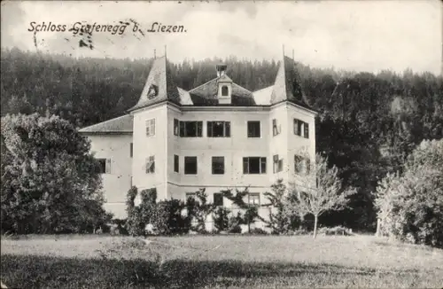 Ak Liezen Steiermark, Schloss Grafenegg