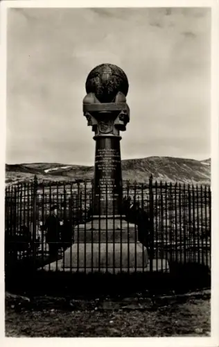 Ak Hammerfest Norwegen, Meridiansäule